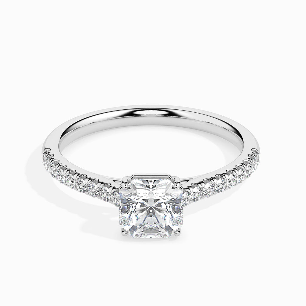 Reseve 1.68ct Radiant Moissanite Engagement Ring for women by Cutiefy