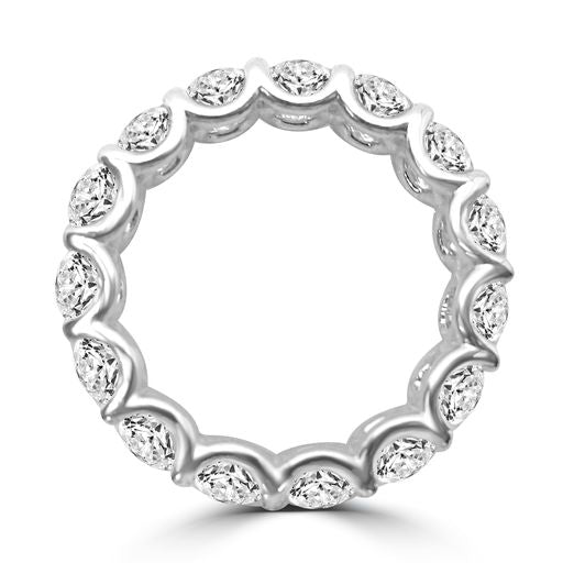 Moissanite solitaire Corpus silver ring design