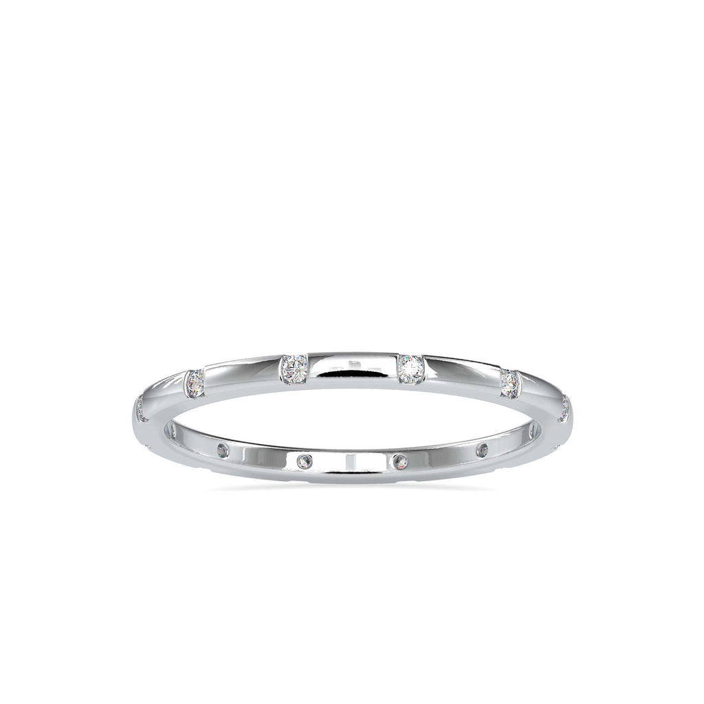 Moissanite solitaire Spiral silver ring design