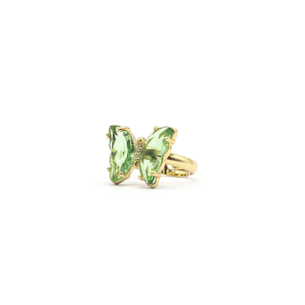 Green Butterfly Ring - Cutiefy
