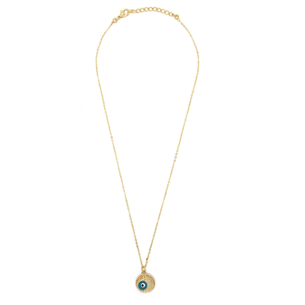 Cutiefy-Evil Eye Gold Bowl Charm,Evil eye necklace
