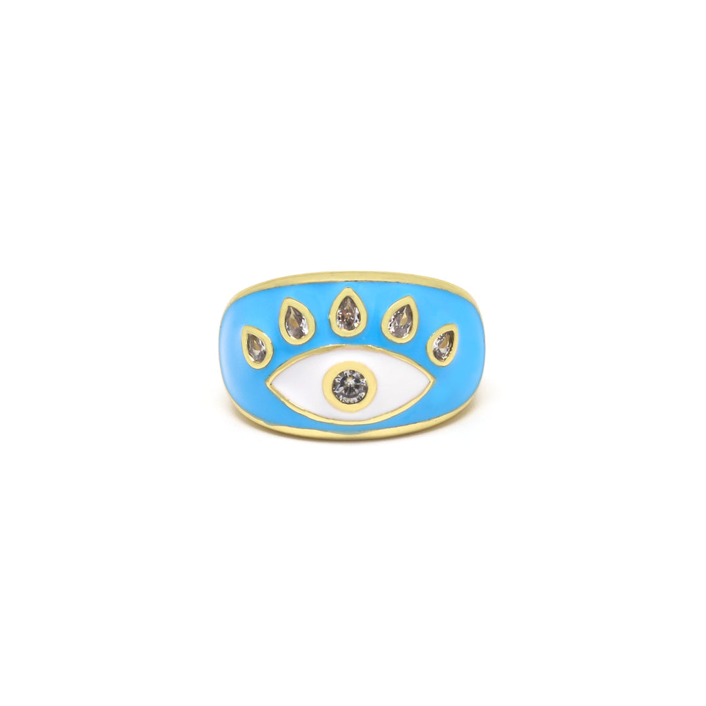 Cutiefy, evil eye ring