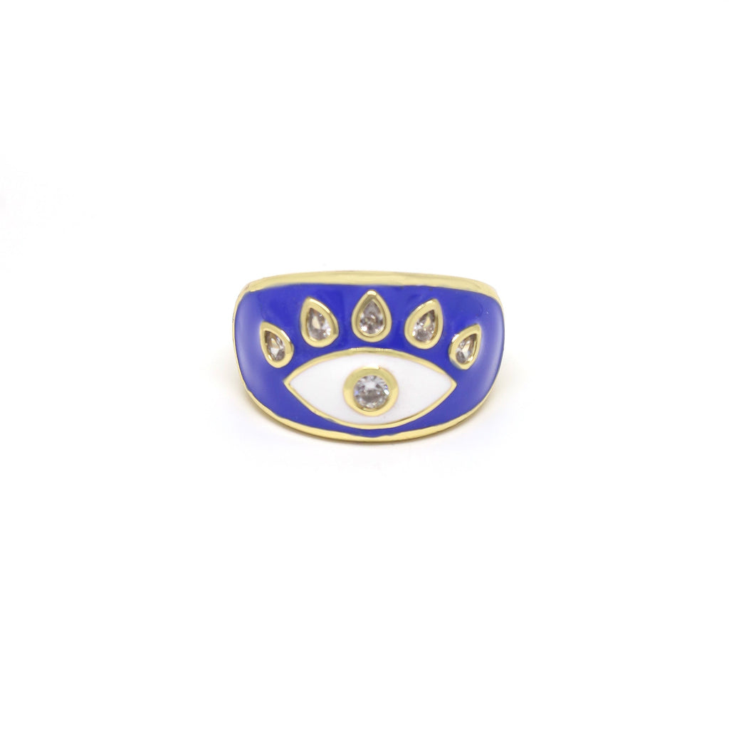Odell Evil Eye Ring - Cutiefy