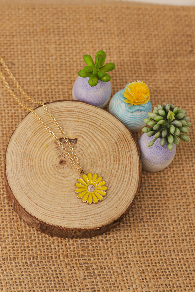 Sunflower Charm Pendant - Cutiefy