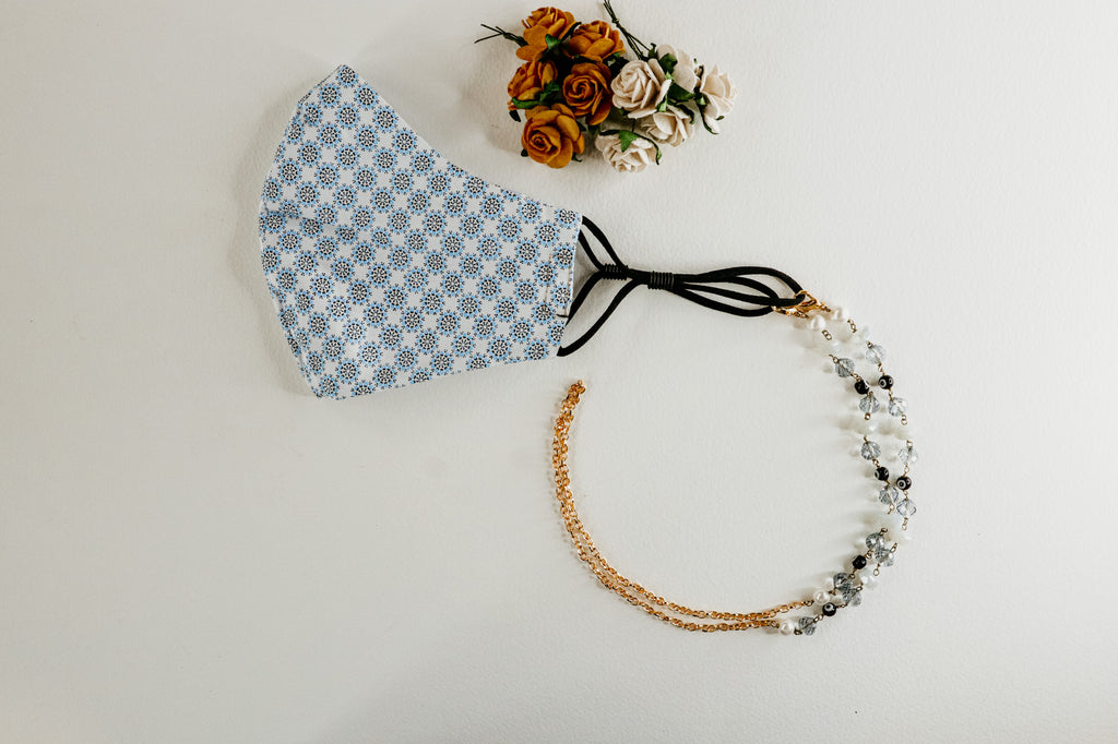 Cutiefy, mask chain, beads mask chain