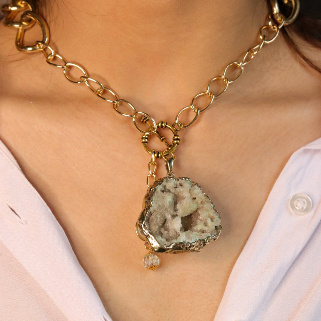 Cutiefy, Pendant Necklace, Evil eye Necklace, Stone Necklace